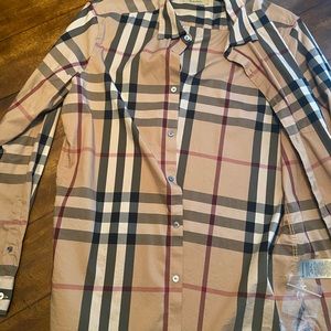 Authentic Mens Burberry Long Sleeve